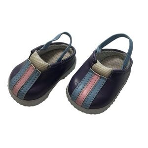 American Girl 18” Doll 2002 Sporty School Outfit Purple Shoes Only Retired 2004